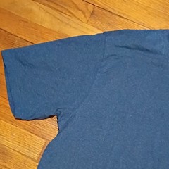 Carhartt Men’s XL T-Shirt Blue Heather Short Sleeve Loose Fit Pocket K87-M