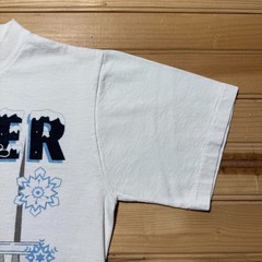 Vintage 1995 Queen City Gymnastics Winter Fest Snow Graphic T-Shirt USA – Small