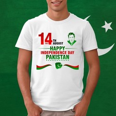 14th August Happy Independence Day T Shirt Pakistani Flag Imran Khan Gift T Top