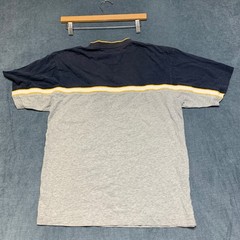 Unionbay T Shirt Mens XL Navy Gray Colorblock Short Sleeve Crew Neck Casual Wear