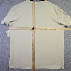 Lucky Brand Flaming Skull Shirt 2XL XXL Beige Casual Cowboy Hat Fire NWT