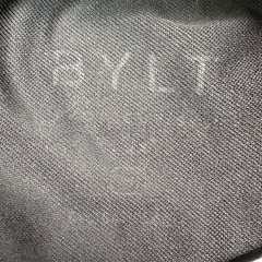 BYLT Premium Basics Mens Drop Cut Short Sleeve T-Shirt Black Size Medium