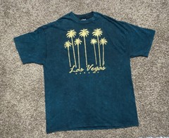 90s Acid Wash T-Shirt Men Sz XL Las Vegas Single Stitch Distressed Made In USA