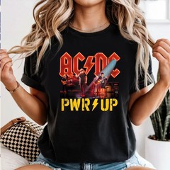 ACDC Shirts, ACDC PWR Up Tour Pop Up North America 2026 Tour T-Shirt
