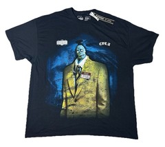 CVLA X Beetlejuice Black Shirt Men’s 2XL AOP Sold Out Collab Movie NWOT