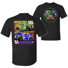 Battle Of The Busches Racing Shirt, Kyle Busch Brexton Busch NASCAR Style Tee
