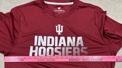 NWT Indiana Hoosiers Colosseum Short Sleeve Crew Neck T Shirt Mens Large Red