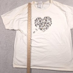 Vintage Discovery Channel Store Shirt Mens Extra Large Penguin Heart Graphic 90s