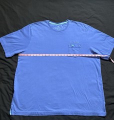 Tommy Bahama Cabo San Lucas Pocket Tee | Blue Pima Cotton Sz 3XL