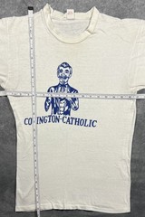 Vintage 50s Russell Southern co Covington Catholic T-Shirt Size M Rare