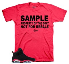 Shirts To Match Jordan 6 infrared Sneakers – Sample Tees