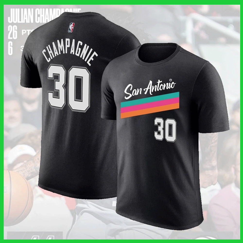HOT ITEM! Julian #30 Champagnie Basketball Team Name & Number Shirt For Fans