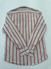 Tommy Hilfiger Denim Boys Shirt Multicolor Striped Button Up Size L New