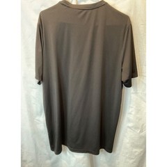 Kohl’s DryTek Black Short Sleeve Shirt, Labeled 2XXL Tall, Fits Like 1XL Tall