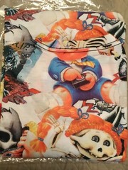 Creepy Co. Garbage Pail Kids White/Multi Tee Shirt XXL GPK Characters Brand New