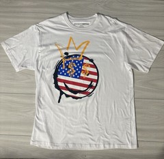 BROOKLYN VERTICAL White Y Shirts Men’s Size M