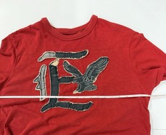 Vintage American Eagle Outfitters Mens Size XL Red Graphic Logo Tshirt Y2K