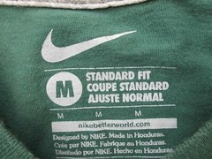 NIKE Men’s Size M Crew Neck Oregon Ducks Mission January Green Cotton Tee