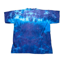 Vintage Sundog 90s Single Stitch Tie Dye Peace Sign T Shirt Hippie Bohemian AOP