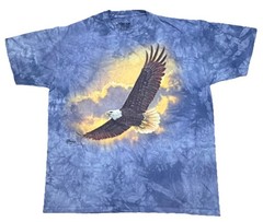 The Mountain Collin Bogle Bald Eagle Sunset Clouds Tie Dye Shirt XL 2015 Nature