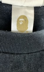 BAPE Men’s Black Baby Milo Food Graphic Big Ape Head T-Shirt Size M