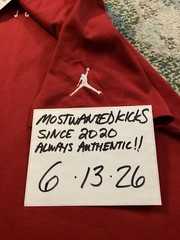 NWT Nike Air Jordan Air EMB Red & White T-Shirt Men’s Sz S FREE SHIPPING!!!
