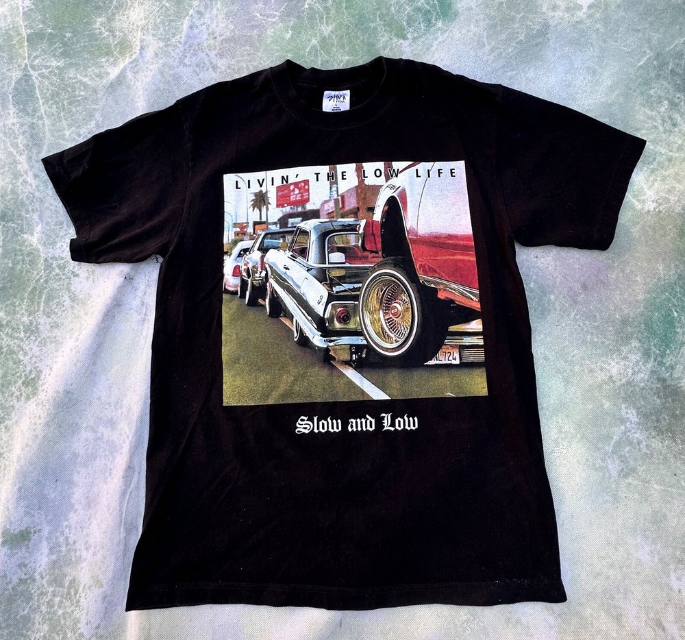 Vintage Shake Wear Super MAX Heavy SLOW AND LOW Men’s T-Shirt Size L.