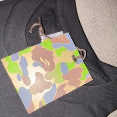 A Bathing Ape Men’s Black Ape Head Logo Graphic Crew Neck T-Shirt Size M 2