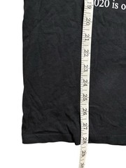 Teddy Fresh Shirt Mens Size Medium Black “2020 is over and my life still sucks”