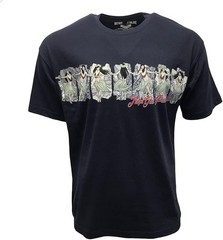 Newport Blue Men’s T-shirt -SIZE LARGE -Margarita -Dive Bar-Relax-Palm Trees-NEW