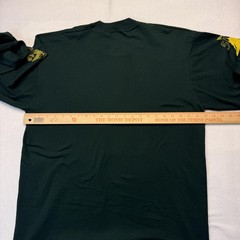 Vintage Marine Corps Marathon Shirt Mens XL Green Long Sleeve Tee Running 90’s