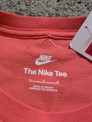 Nike Shirt Men’s Adult Large Orange Sportswear Magic Ember Short Sleeve