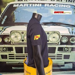 SPARCO BLUE SHORT SLEEVE T-SHIRT MODEL LANCIA DELTA HF COLLECTION T-SHIRT T-SHIRT