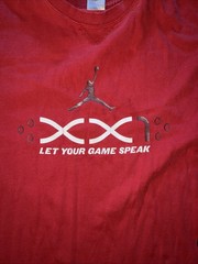 Air Jordan 21 Red T-Shirt Basketball Print size XXXL 3x Brand