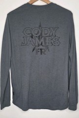 Cody James FR Flame Resistant Work Shirt Gray Logo Long Sleeve