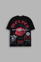 Darc Sport x Von Dutch Eye of the Beholder Oversized Tee Black Medium SOLD OUT