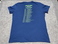 Imagine NATION Mercy Me Tour 2019 NYC Graphic Concert XL 2 Sided Shirt Blue