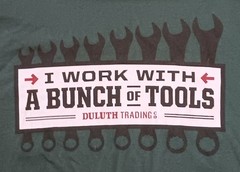 t-shirt 3xlarge Duluth Trading company tools construction 31 inches pit 2 pit