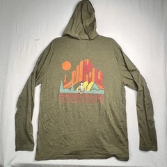 Red Rocks Of Sedona District Perfect Tri Long Sleeve Hoodie Sz Large W/Beanie