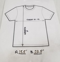 Ed Sheeran X Tour Concert Tee Shirt – Xtra Small