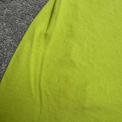Cotton On Graphic Tee Men M/L Lime Green Tupac Shakur Embroidered Hip Hop Cotton