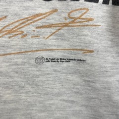 Vintage Michael Schumacher Shirt Mens Small Grey Dispo Formula 1 F1 AOP 1990s