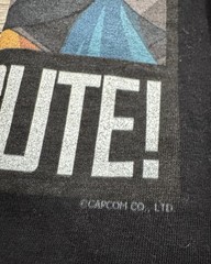 Mega Man Battle Routine Shirt Mens 2XL Video Game Tee Capcom Black Short Sleeve