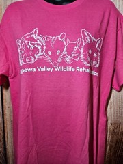 Wildlife T-Shirt CVWR “Saving Baby Butts” SHORT SLEEVE T-Shirt-Variety of Colors