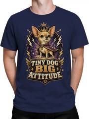 Big Attitude Chihuahua Dog T-Shirt | Unisex