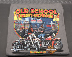 Harley Davidson Shirt Mens 3XL dark gray green authentic shirt bin 1