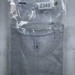 Lot of 3 Next Level Unisex Premium Gray TShirts Plain Super Soft US Size S