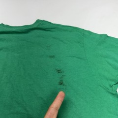 Vtg 90s Hanes Cycling Vermont Aint Flat Biking Joke Mens T-Shirt XL Green USA