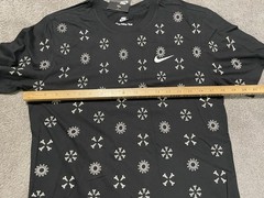Nike Monogram 23 AOP T Shirt Mens Small Black White All Over Print NWT