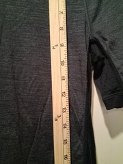 Icebreaker 125 ZoneKnit Men M T-Shirt Two Tone Gray Black Merino Wool SS